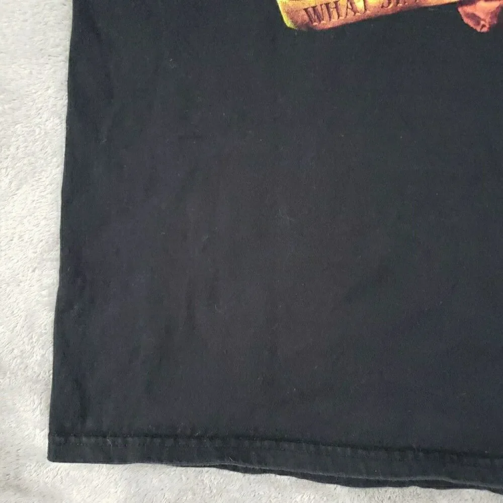 Harley Davidson T Shirt What Jingles Your Bells Santa Roeder Racing OH Men Sz M